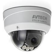 IP Vandal Proof Dome Camera with Motorized Lens